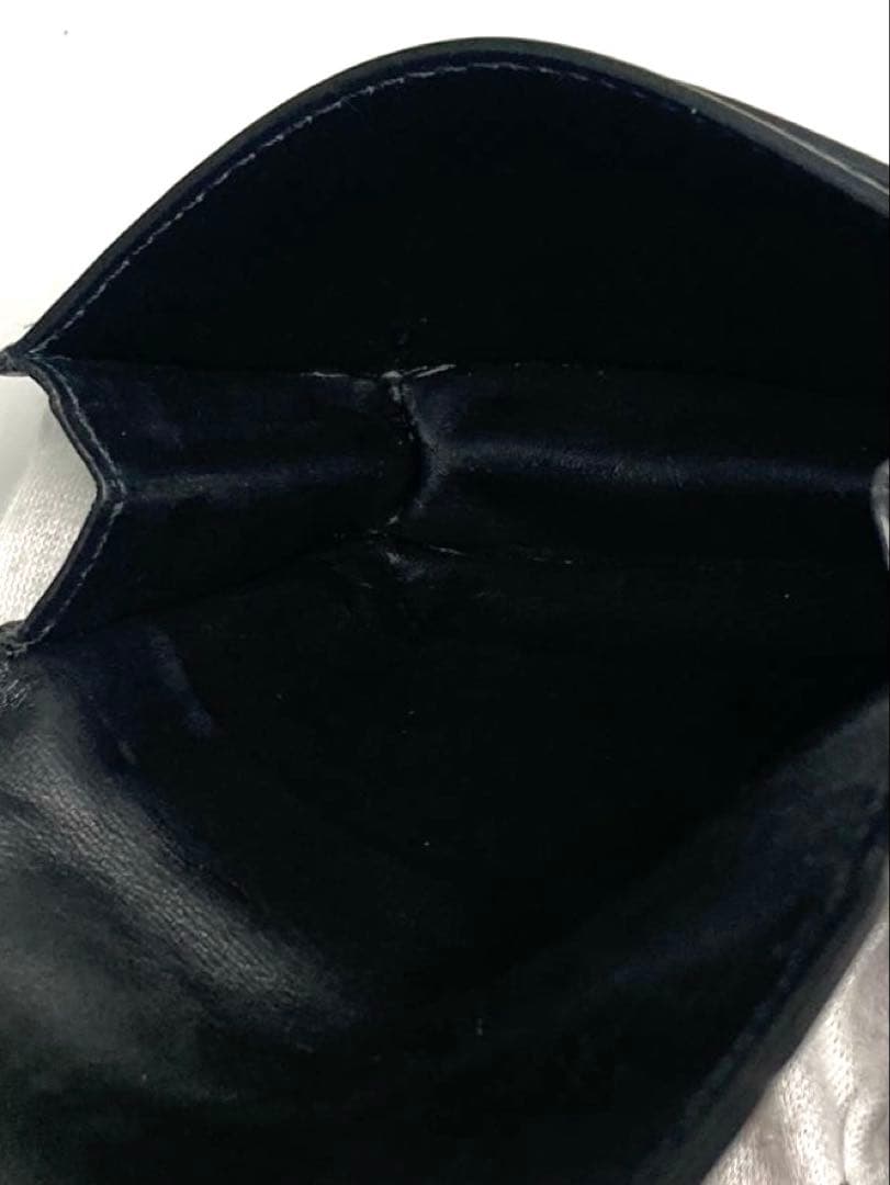 良品　ボッテガヴェネタ　イントレチャート　カードケース　名刺入れ　RFID クロ