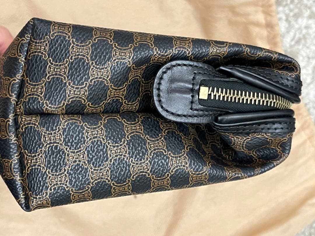 CELINE マカダム柄 クラッチ 廃盤 PVCレザー ポーチ