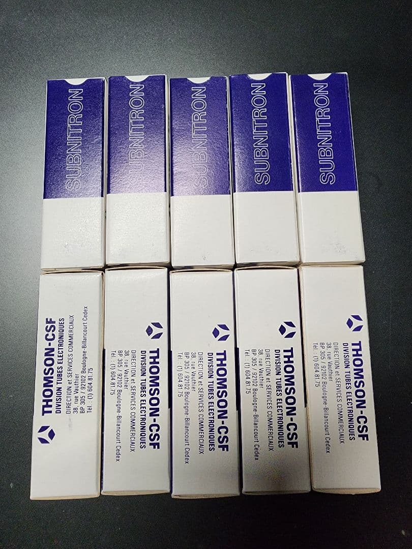 真空管 6111×20本 thomson社製
