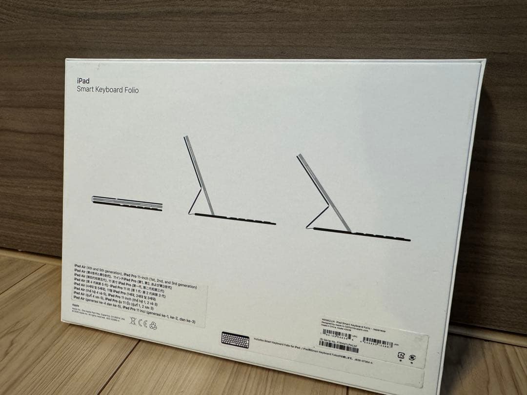 極美品 Apple Smart Keyboard Folio 11インチ 純正品