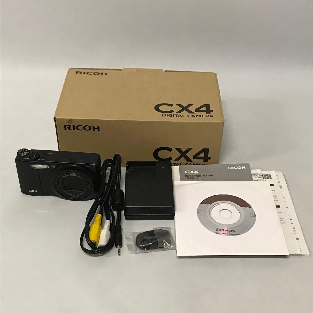 RICOH CX4 デジタルカメラ　簡易動作確認済み
