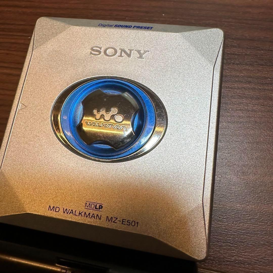 SONY MDウォークマン MZ-E501 1238 MDプレーヤー