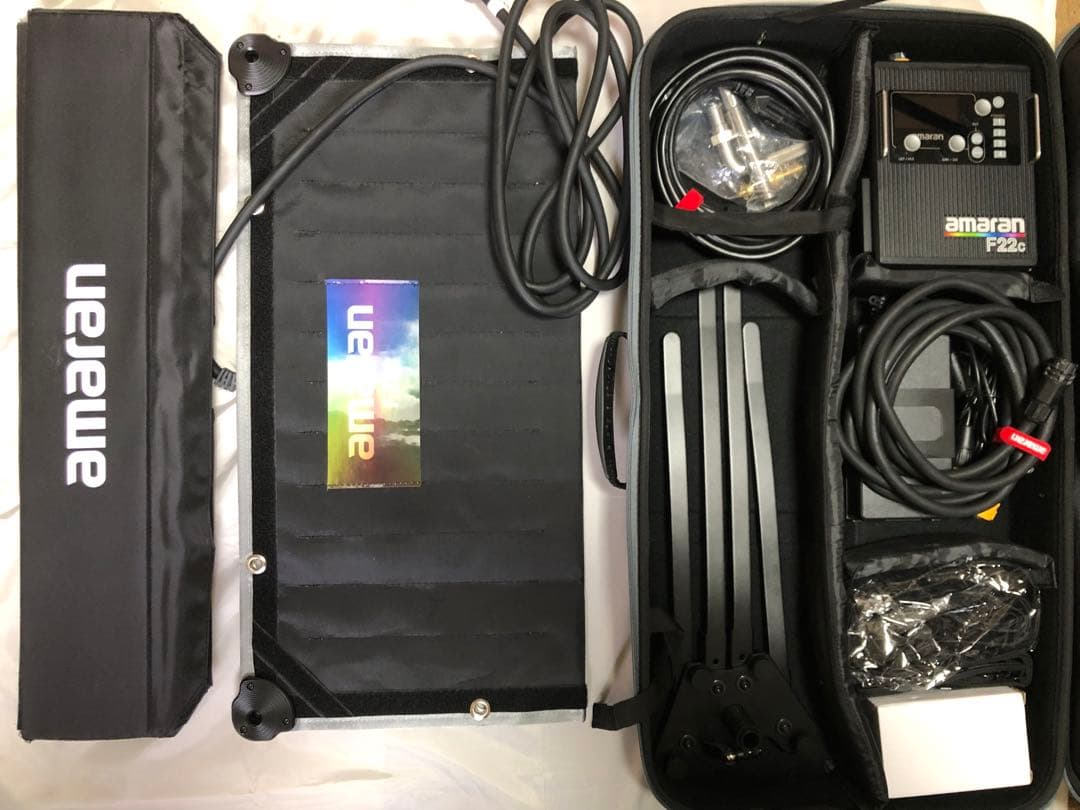 【美品】amaran F22c LEDライト