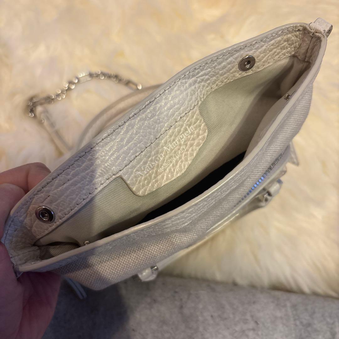 メゾマルジェラ 5ac S56WG0081 2way チェーンショルダーバッグ