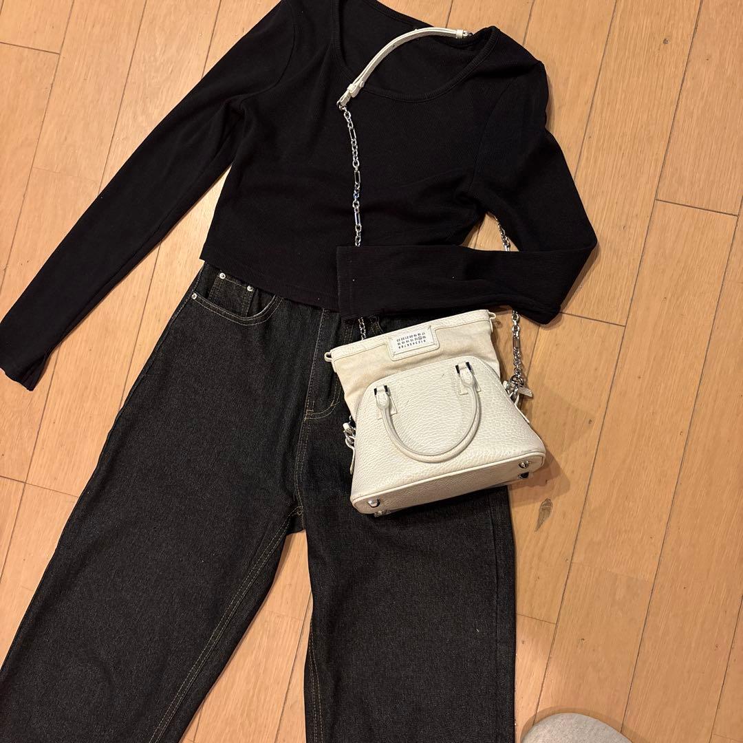 メゾマルジェラ 5ac S56WG0081 2way チェーンショルダーバッグ