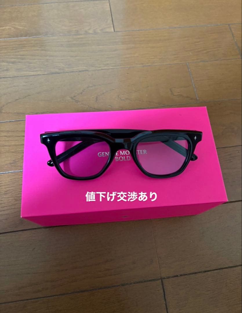 値下げ交渉あり！！ GENTLE MONSTER BOLD ブラック サングラス