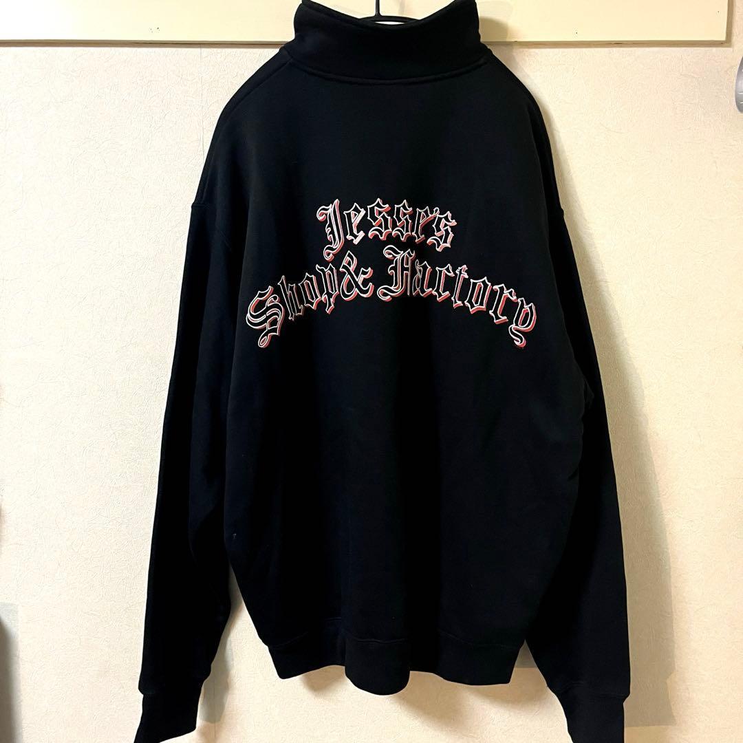 ★希少極美品★JSF ハーフジップスウェット BONEZ JESSE