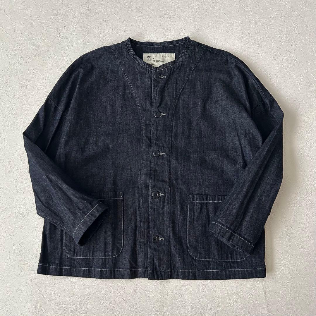 HARVESTY デニム アトリエジャケット 日本製 サイズ1