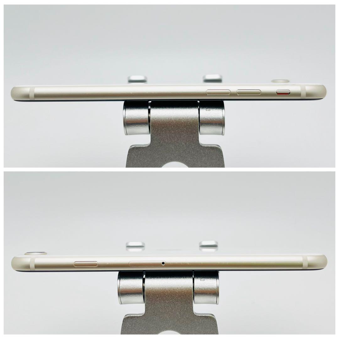 B 86% iPhone SE3 64 GB SIMフリー ホワイト　本体