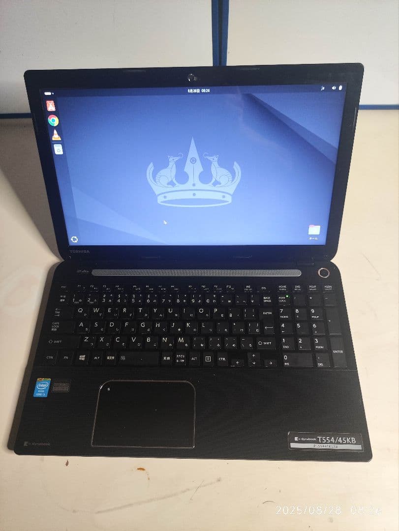 その他ノートPC本体 Ubuntu 24.04 LTS TOSHIBA dynabook