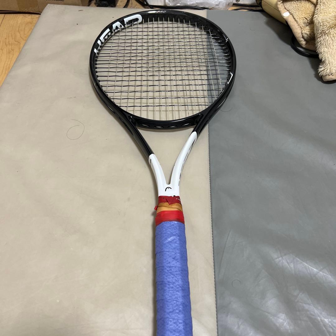 HEAD Speed テニスラケット 100 プロストック　グリップ2