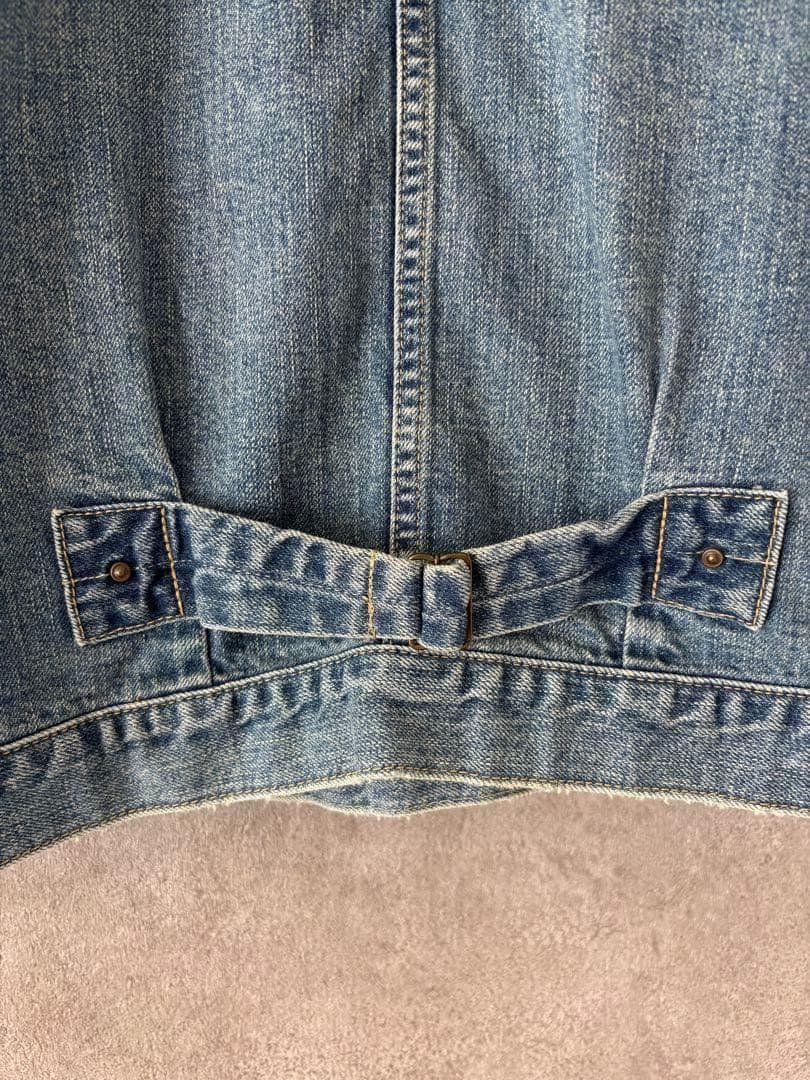 アティックバイジョンブル　TRACKER ジャケット　デニムジャケット　F