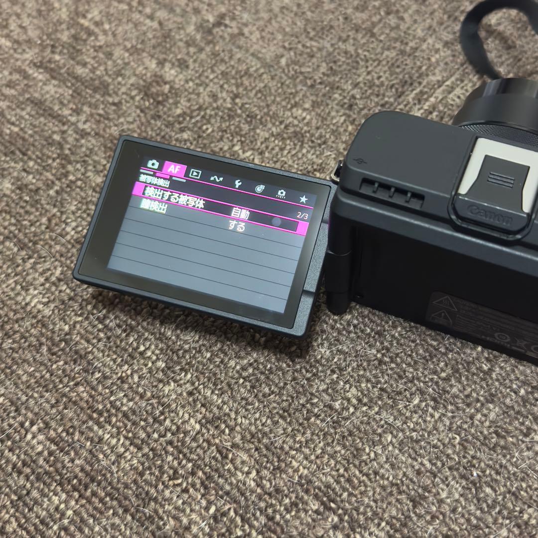 【極美品】Canon PowerShot V1 ブラック Vlogカメラ