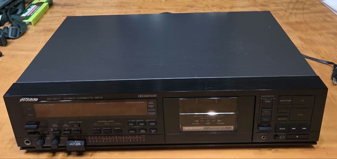 Victor SAヘッド採用高級カセットデッキ ビクターDD-VR77