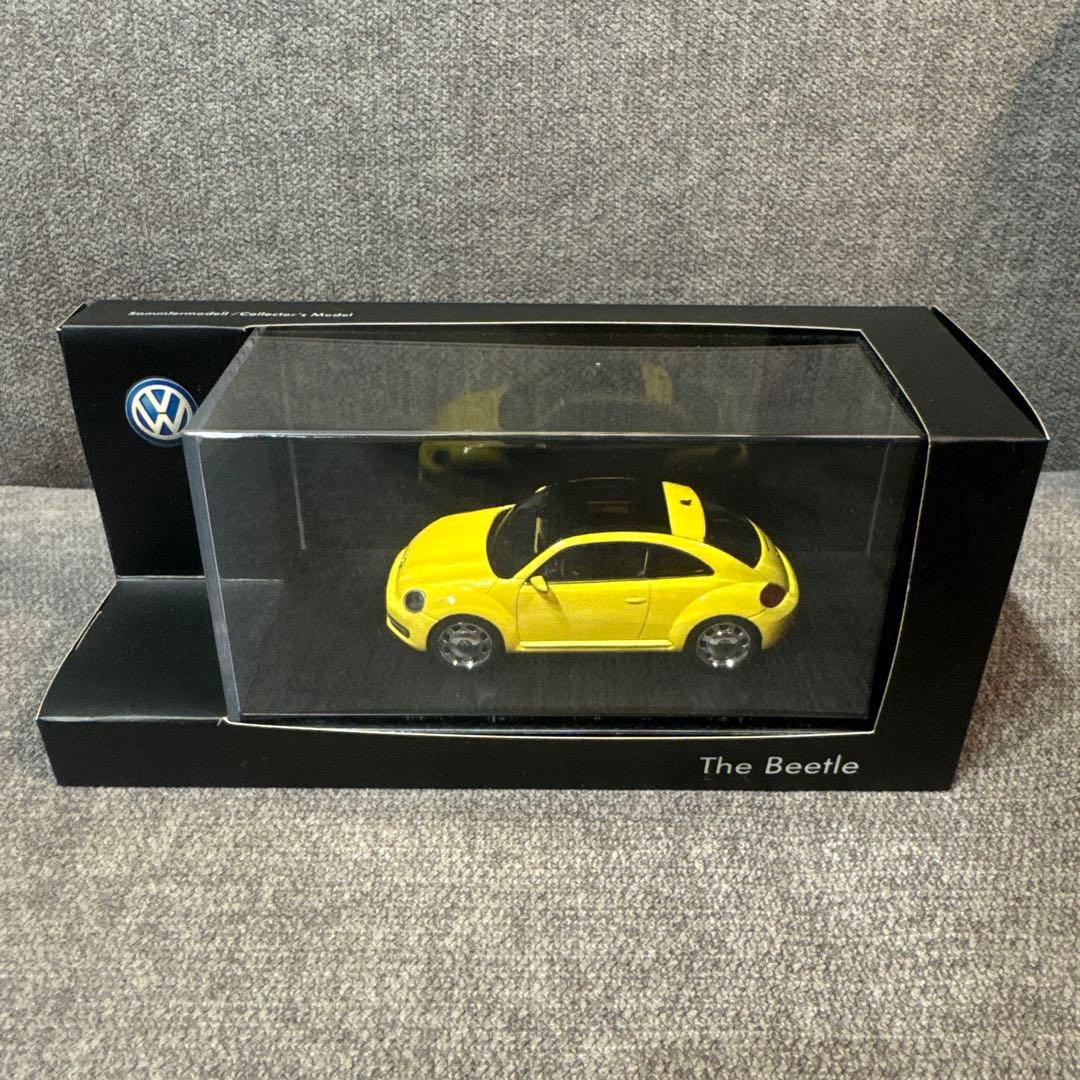 Volkswagen The Beetle イエロー ミニカー 1:43