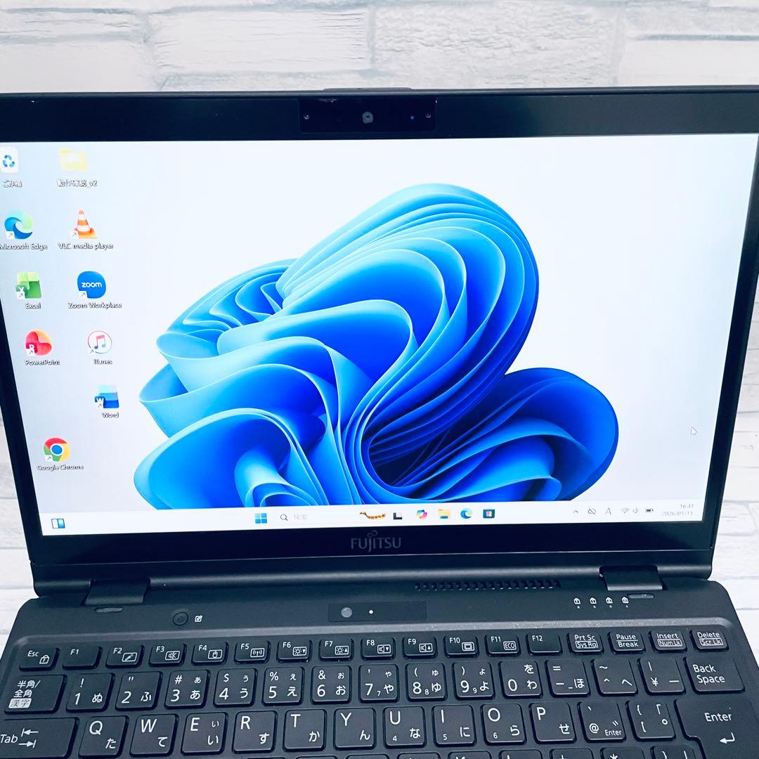 【美品】富士通 2in1ノートPC 第11世代i5 オフィス　FHD win11