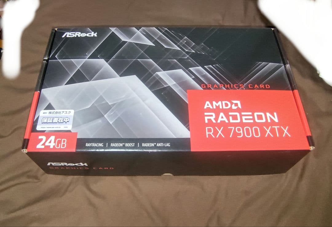 ASRock RX 7900 XTX 24GB グラフィックカード