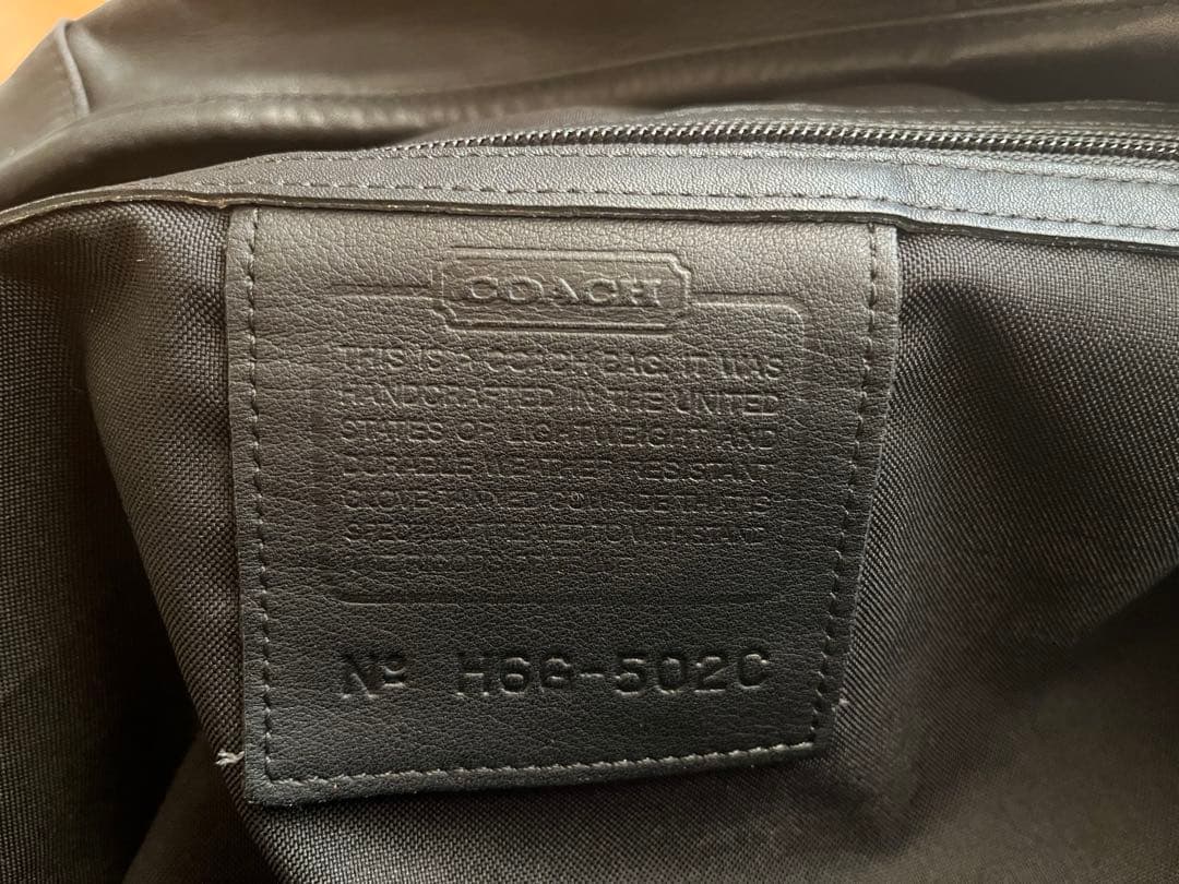 オールドコーチ　黒　ボストンバッグ