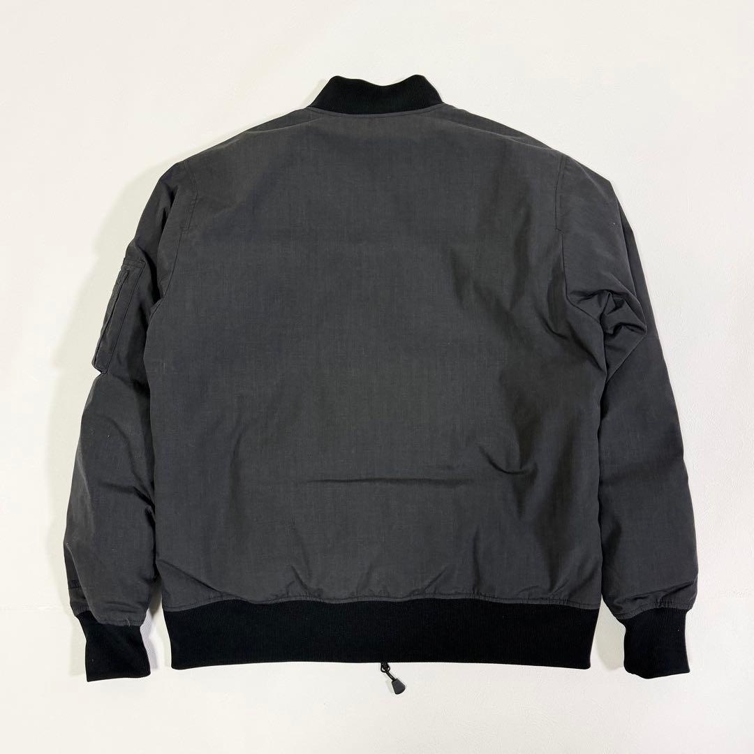 ナンガ ヒノックダウンジャケット タキビ MA-1 アウター ブラック L