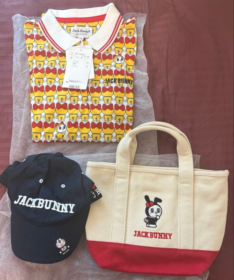【未使用3点セット】Jack Bunny!! ×ドラえもん(ドラミグッズ)