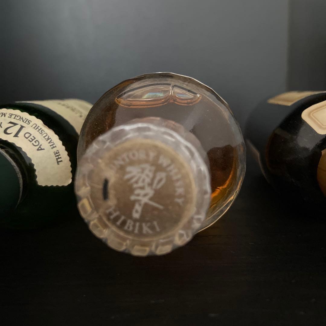 白州 12年・響 17年・山崎 12年 セット　ミニボトル