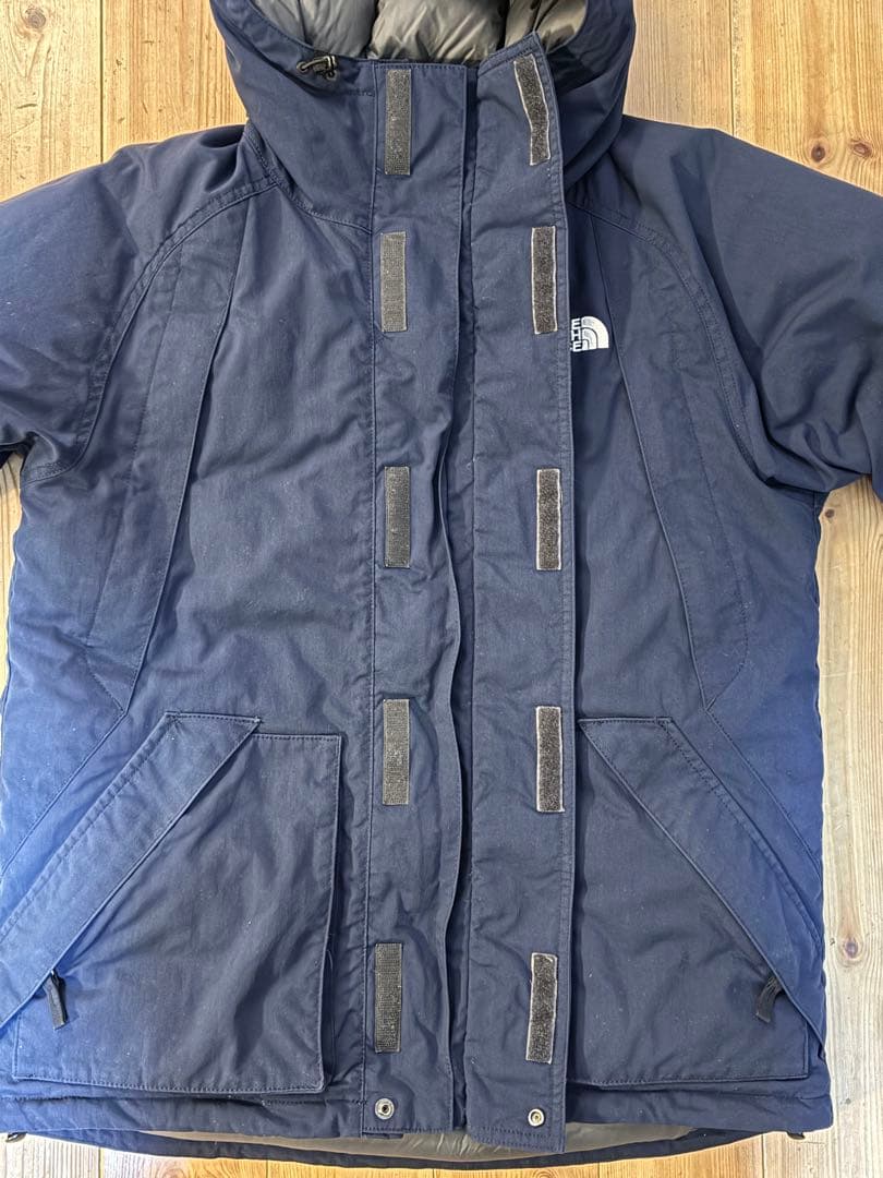 THE NORTH FACE エレバスジャケット Mサイズ ファー付き ネイビー