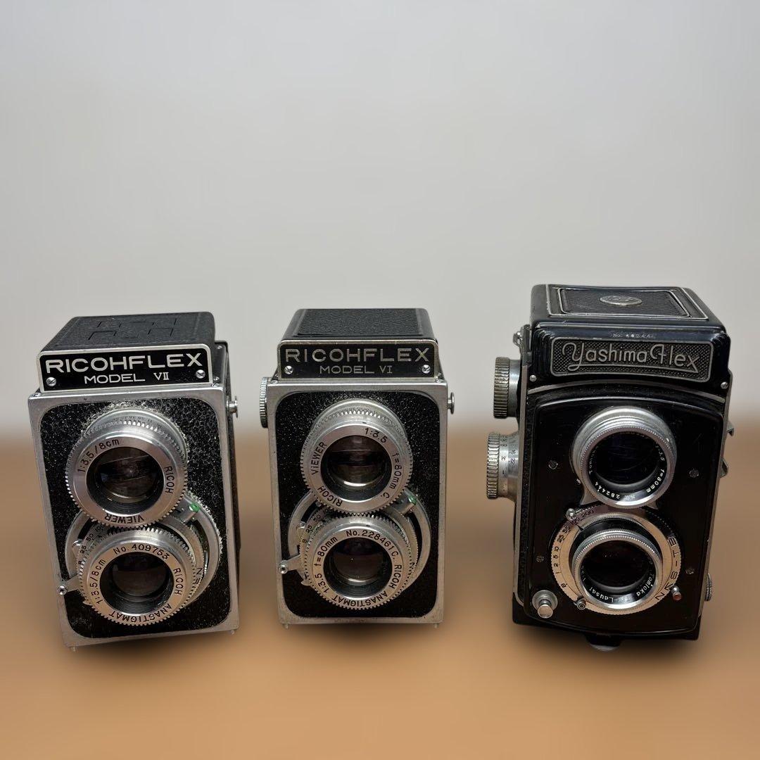 RICOHFLEX MODEL VII 　Ⅵ　二眼レフカメラ他　3台まとめ