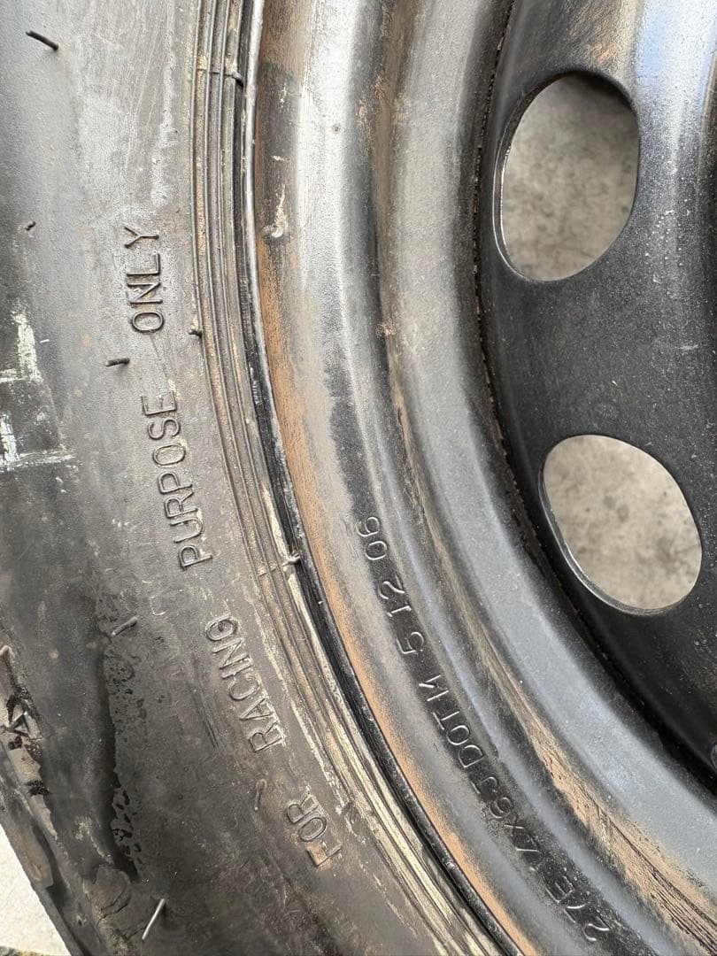 引張りデミオ鉄チン14×6J 22年DUNLOP 150/565/R14 4本⭐️