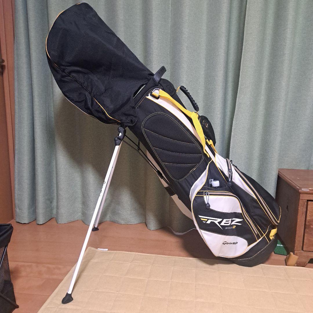 テーラーメイドRBZ STAGE 2 スタンド式キャディバッグ。美品！