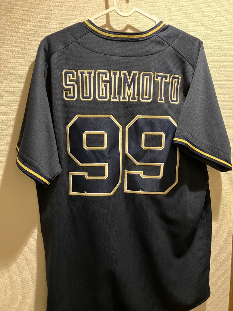 オリックス・バファローズ 杉本裕太郎 レプリカユニフォーム ビジター L