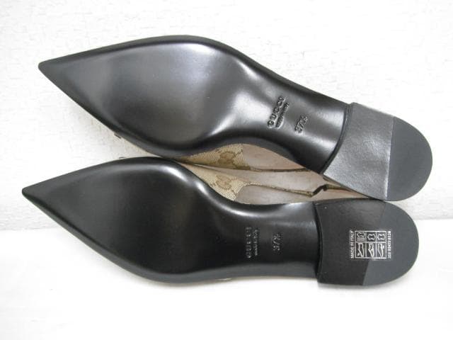 15/未使用品 グッチ ホースビット フラット バレエシューズ 786592