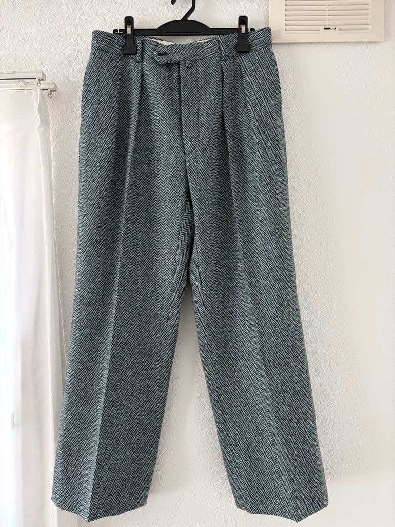 パンツ NEAT MALLALIEUS Tweed Herringbone Wide