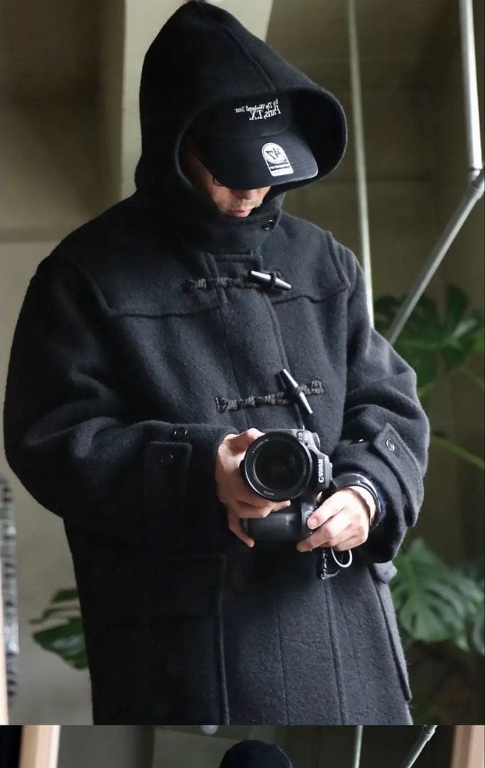 ブラームス　ウールメルトンダッフルコート