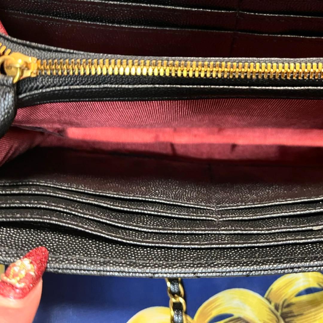m*n様 大人気✨️❤CHANEL❤チェーンウォレット ブラック 正規非売品