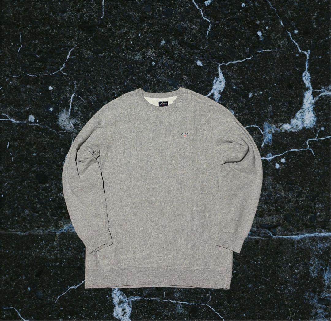 NOAH ノア 刺繍ロゴ スウェット トレーナー XLサイズ グレー