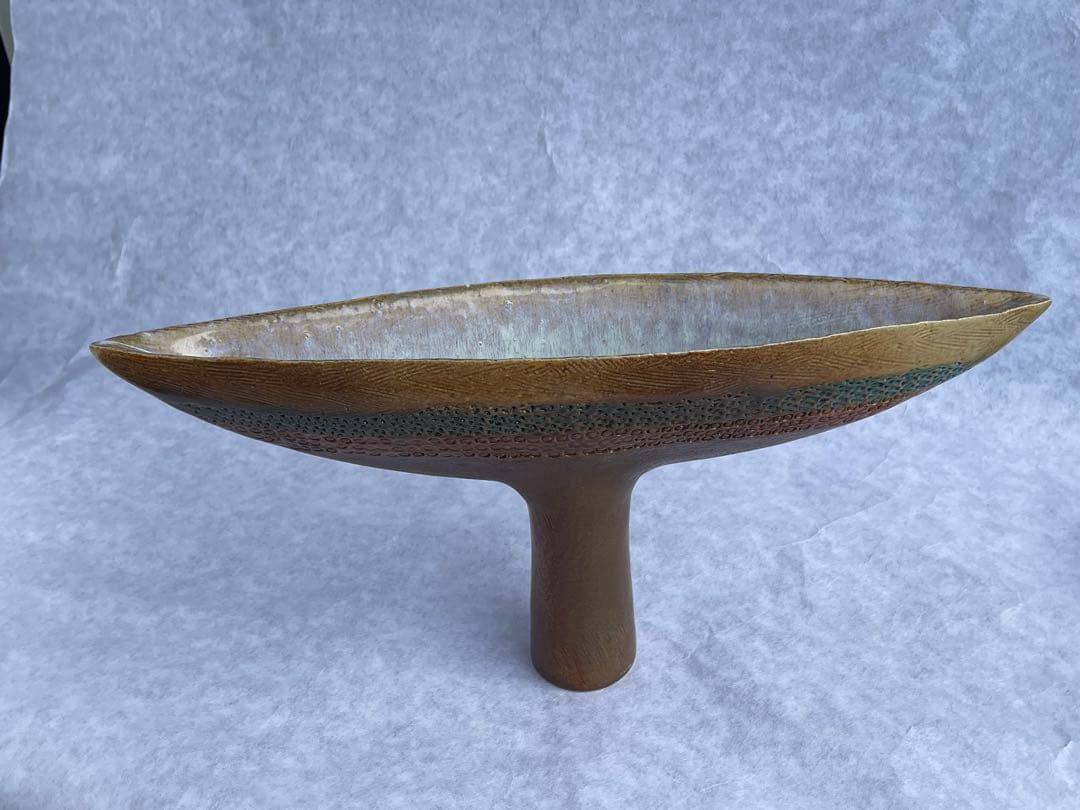 京焼　三浦伊六作　花瓶・花器・生け花・陶器・華道