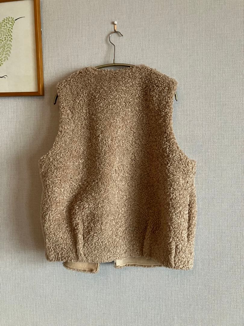 アルアバイル⭐︎美品フェイクプードルファーデタッチャブルブルゾン