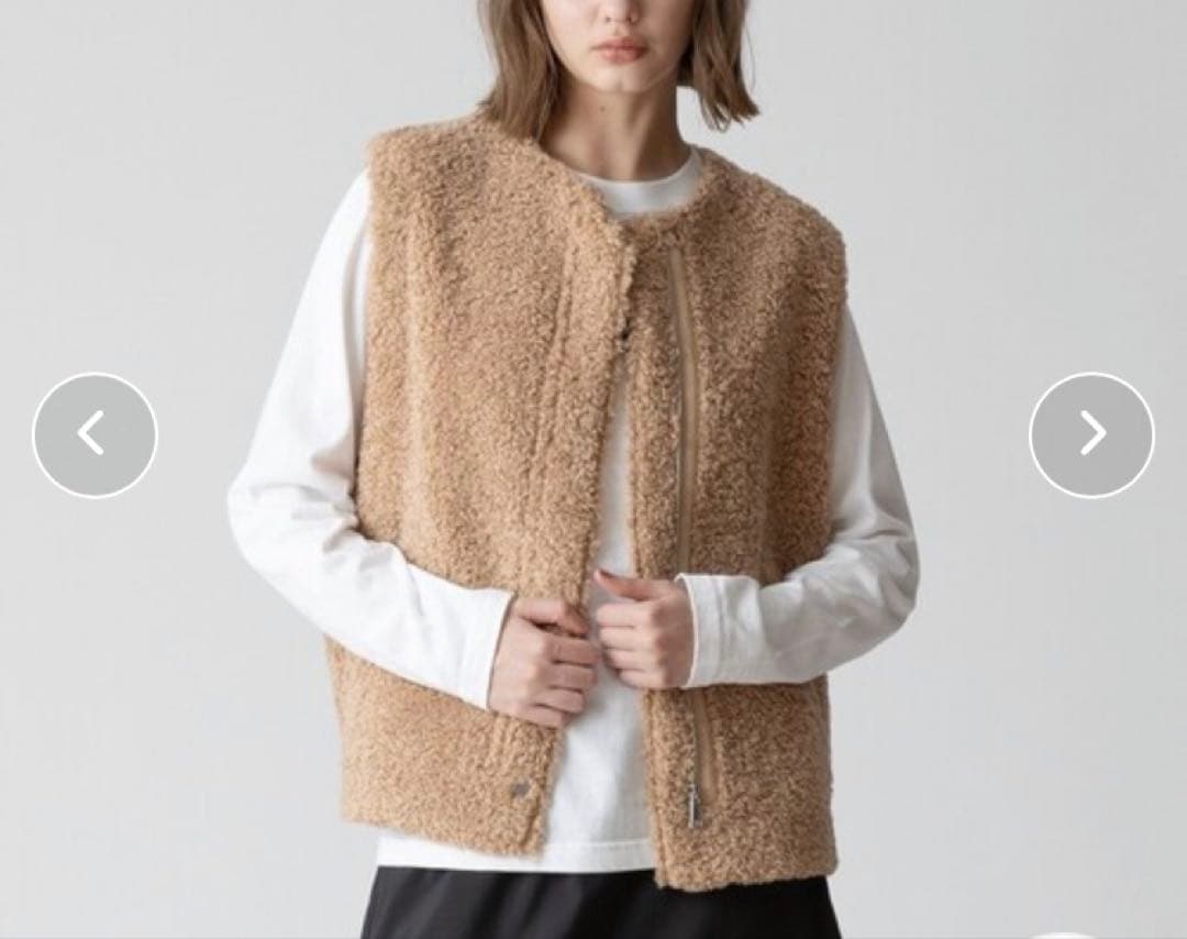 アルアバイル⭐︎美品フェイクプードルファーデタッチャブルブルゾン