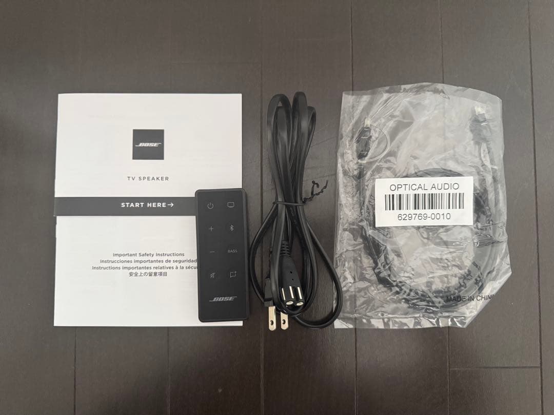 新品未使用 Bose TV Speaker Bluetooth対応