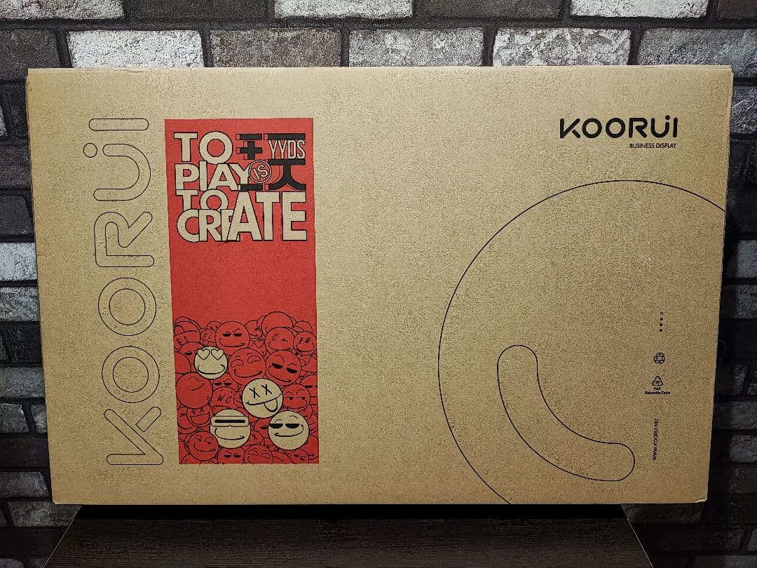 【ほぼ新品】モニター koorui 27インチ e2711