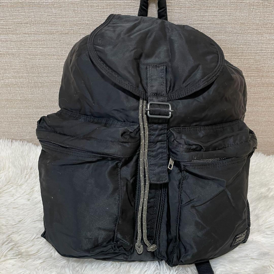 美品✨ PORTER ポーター タンカー リュック バックパック 黒 吉田カバン