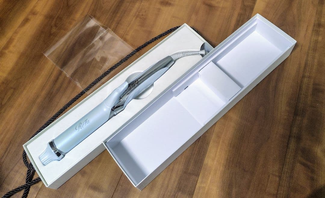 【新品】ReFa カールアイロン　プロ　38mm〈 White 〉