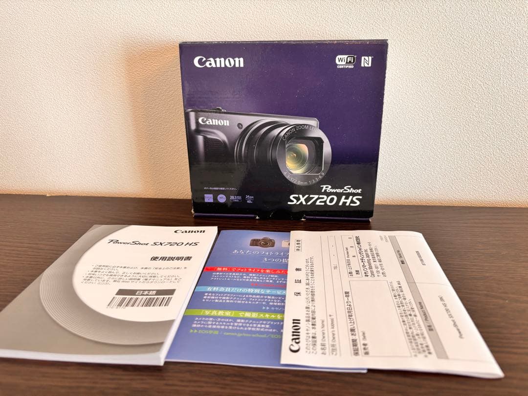 美品 Canon PowerShot SX720 HS パワーショット ブラック