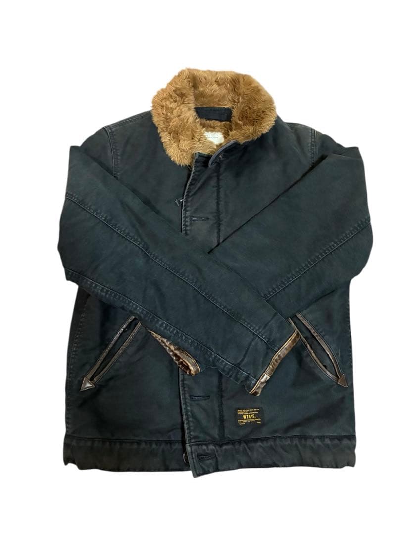 Wtaps 15AW N-1 デッキジャケット Navy Mサイズ