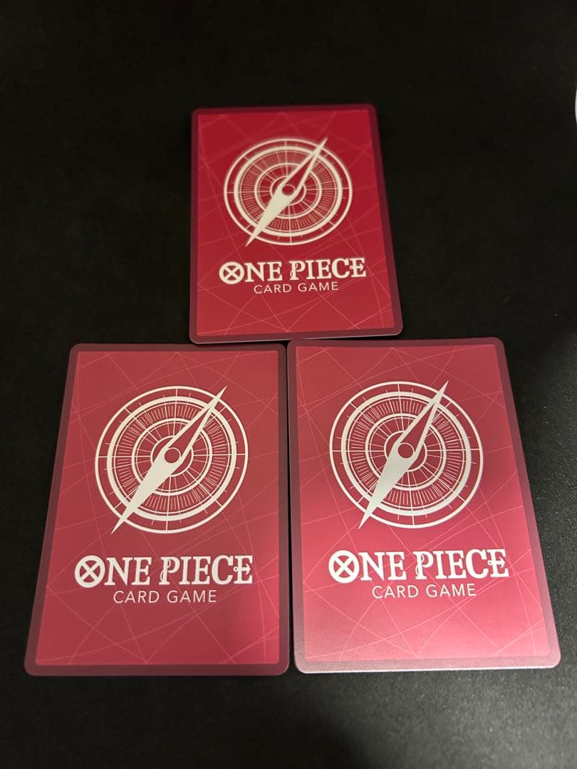 ワンピースカードゲーム ルフィリーダーパラレル 3種セット ニカ