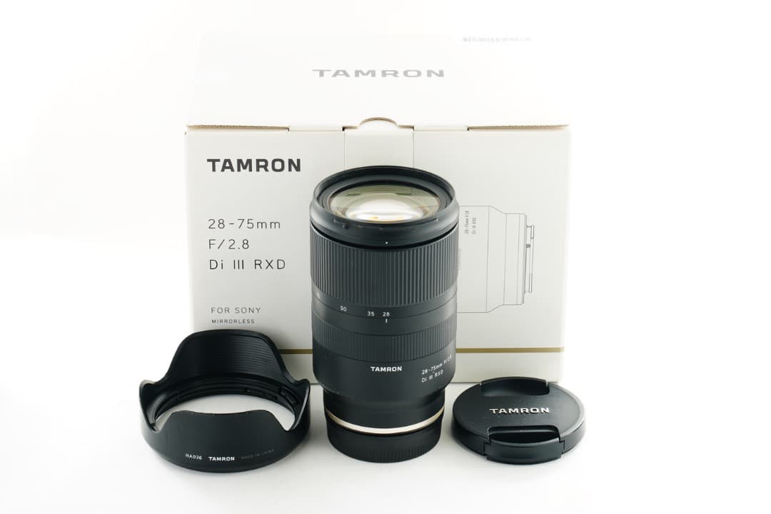 【美品】Tamron 28-75mm F2.8 Di III RXD ソニーE用