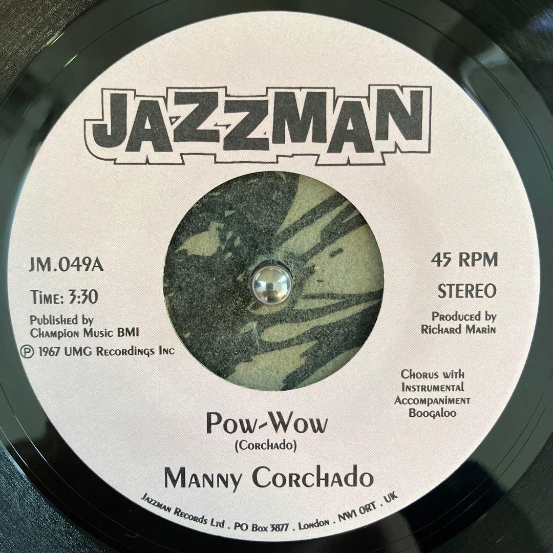 Manny Corchado - Pow-Wow 7インチレコード