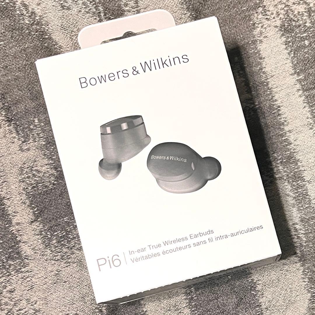 Bowers & Wilkins Pi6ワイヤレスイヤホン ストームグレー