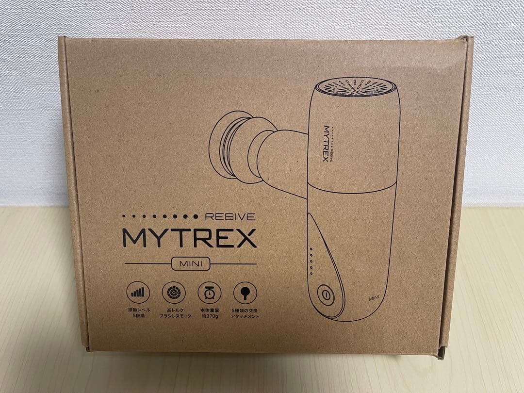 美品 マイトレックス リバイブミニ 専用温熱アタッチメント付き マッサージ