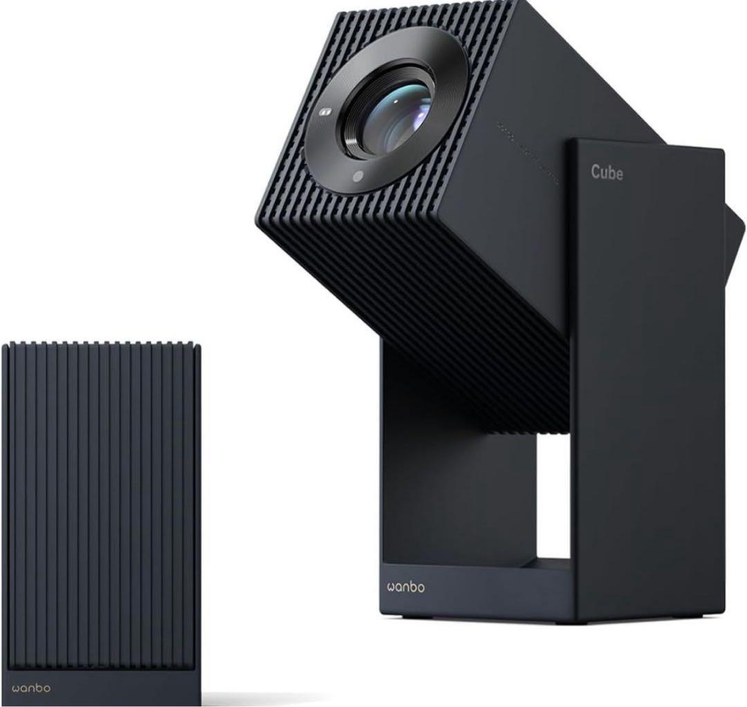 プロジェクター Wanbo Cube 2 Pro 天井投影 ミッドナイトブルー